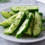Garlic Dill Cucumbers Recipe