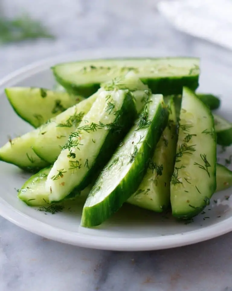 Garlic Dill Cucumbers Recipe