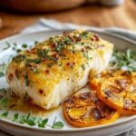 Orange Dijon Grilled Halibut Recipe