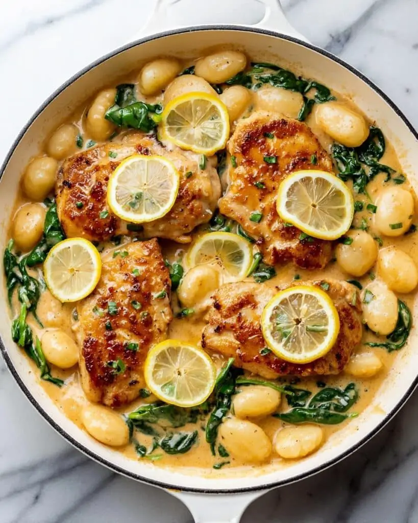 Lemon Chicken Gnocchi Recipe