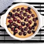 Vegan Cherry Clafoutis Recipe