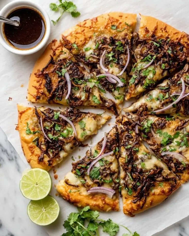Crispy Oven-Baked Birria Pizza Recipe