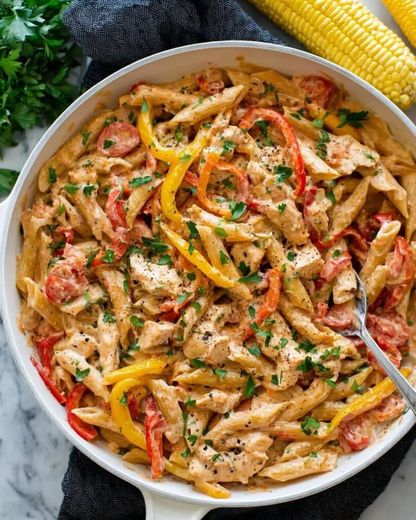 One Pot Cajun Chicken Pasta Recipe