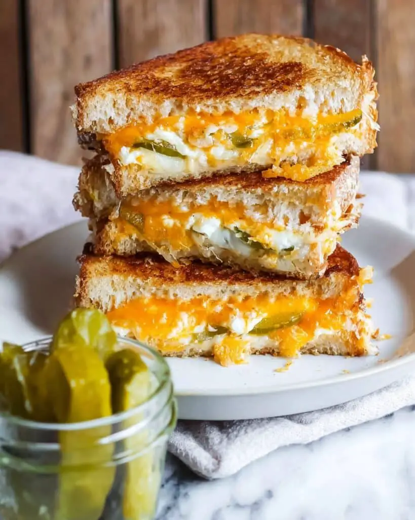 Pickle Grilled Cheese Sandwich Recipe