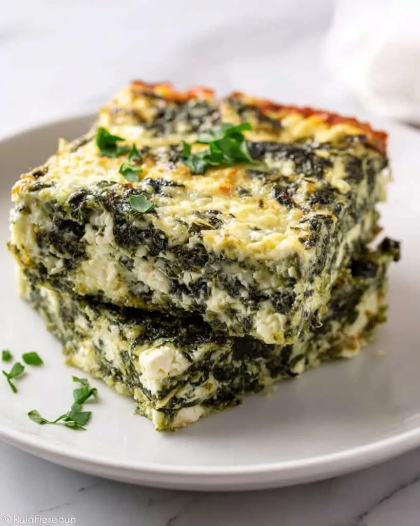Feta and Spinach Casserole Recipe
