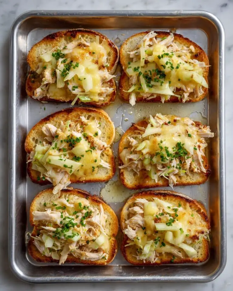 Apple, Cheddar & Chicken Melts Recipe