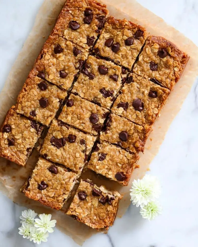 Oatmeal Chocolate Chip Bars Recipe