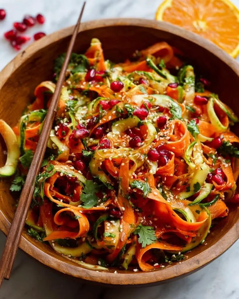 Carrot Salad with Citrus Miso-Ginger Dressing Recipe