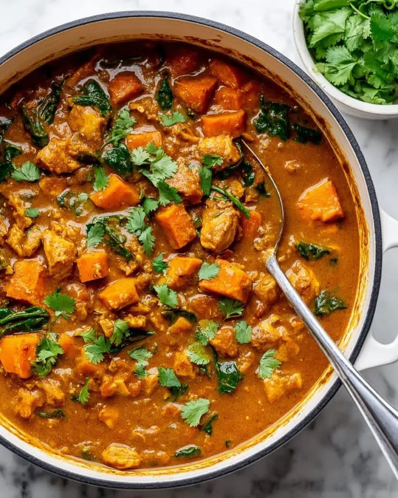 Creamy Chicken Sweet Potato Curry Recipe