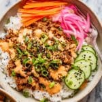 Ground Turkey Rice Bowls with Bang Bang Sauce Recipe