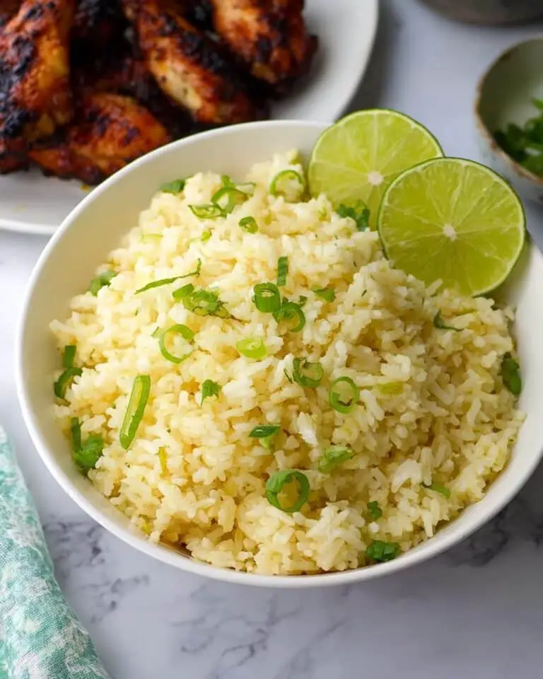 Pineapple Lime Green Onion Jasmine Rice Recipe