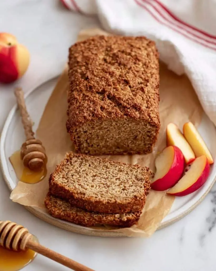 Healthy Flourless Fresh Apple Bread Recipe