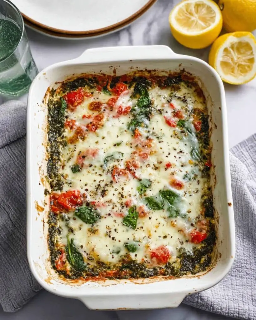 Quinoa Pesto Bake Recipe