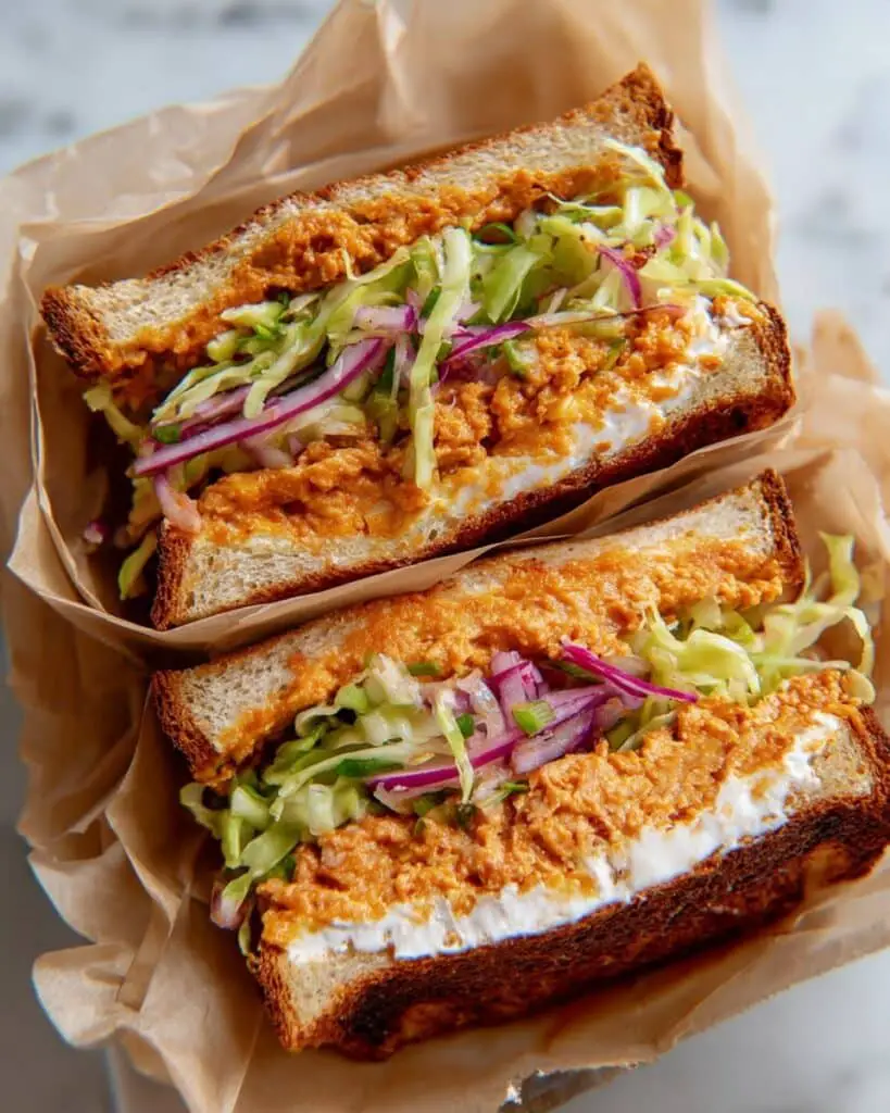 Sun-Dried Tomato Romesco Chickpea Salad Sandwich Recipe