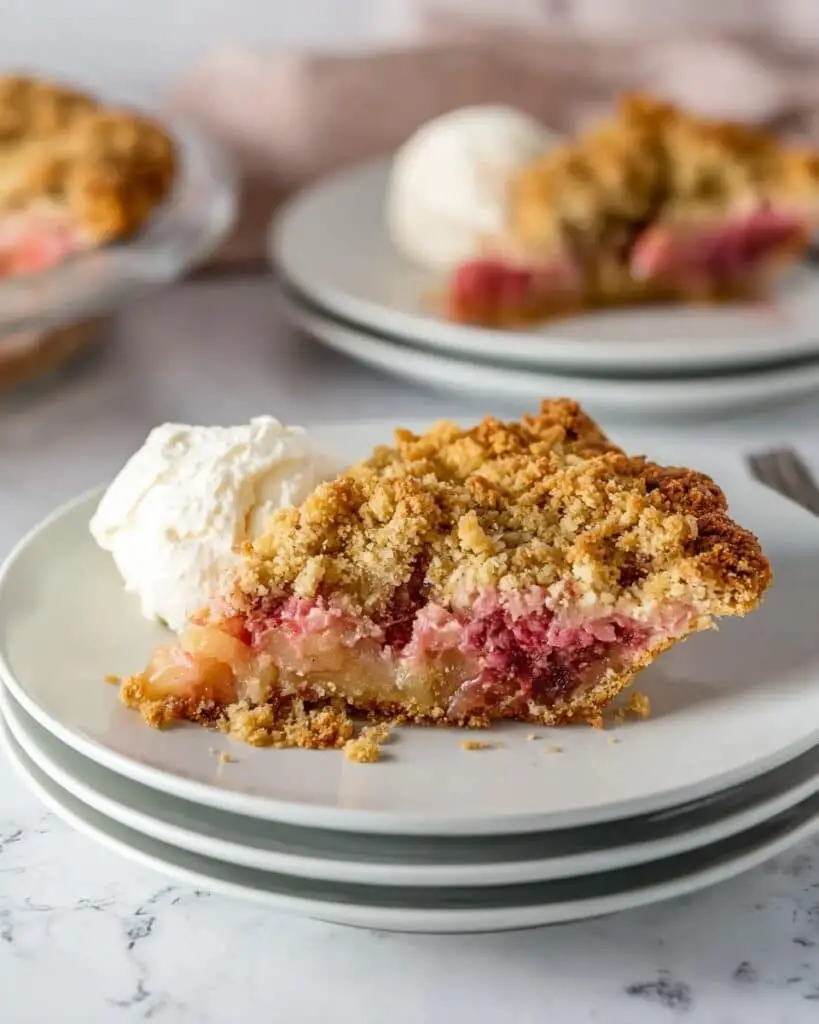 Icelandic Happy Marriage Cake with Rhubarb Compote Recipe