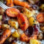 Maple Dijon Roasted Carrots and Apples Recipe