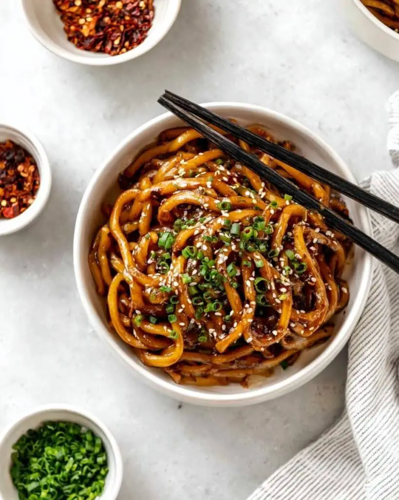 Garlic Sesame Noodles Recipe