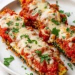 Three Cheese Zucchini Parmesan Recipe