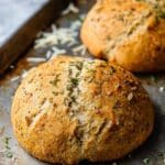 Rustic Garlic Parmesan Herb Bread Recipe