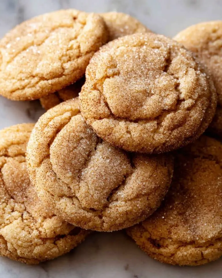 Chewy Pumpkin Snickerdoodle Cookies Recipe
