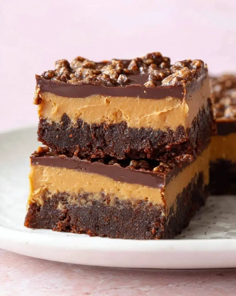 Peanut Butter Brownie Bars Recipe