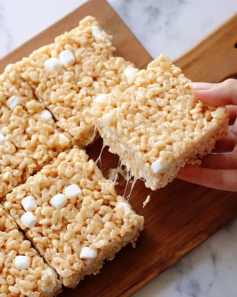 Bakery-Style Giant Rice Krispie Treats Recipe