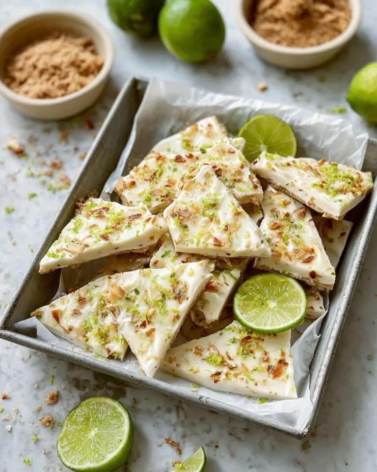 Key Lime Pie Yogurt Bark (High Protein) Recipe