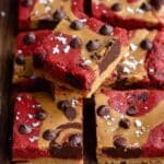 Red Velvet Brownie Cookie Bars Recipe