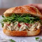 Spinach Artichoke White Bean Sandwich Recipe