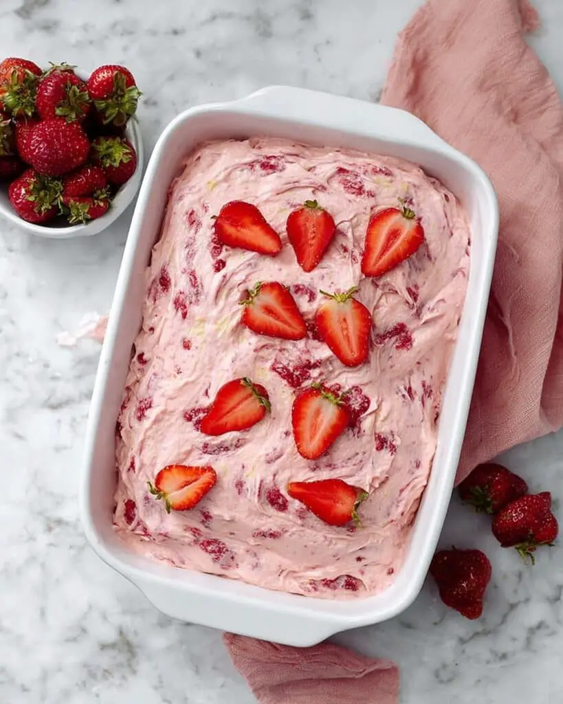 Strawberry Cinnamon Rolls with Strawberry Frosting Recipe