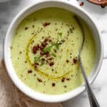Creamy Vegan Zucchini Soup Recipe