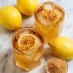 Brown Sugar Lemonade with Caramelized Lemon Slices Recipe