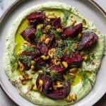 Roasted Beets with Dill Cream Recipe