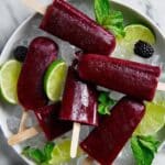 Blackberry Mojito Popsicles Recipe