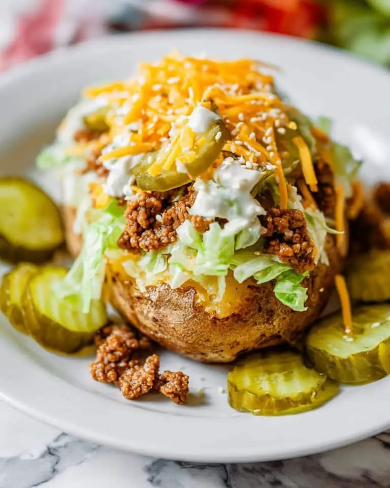 Big Mac Baked Potato Recipe