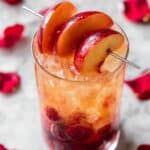 Bellini Peach Raspberry Iced Tea Recipe