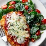 Crispy Healthy Chicken Parmesan – Air Fryer Recipe