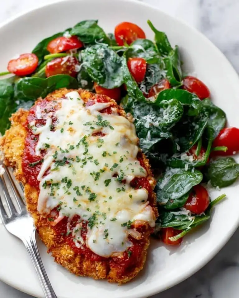 Crispy Healthy Chicken Parmesan – Air Fryer Recipe