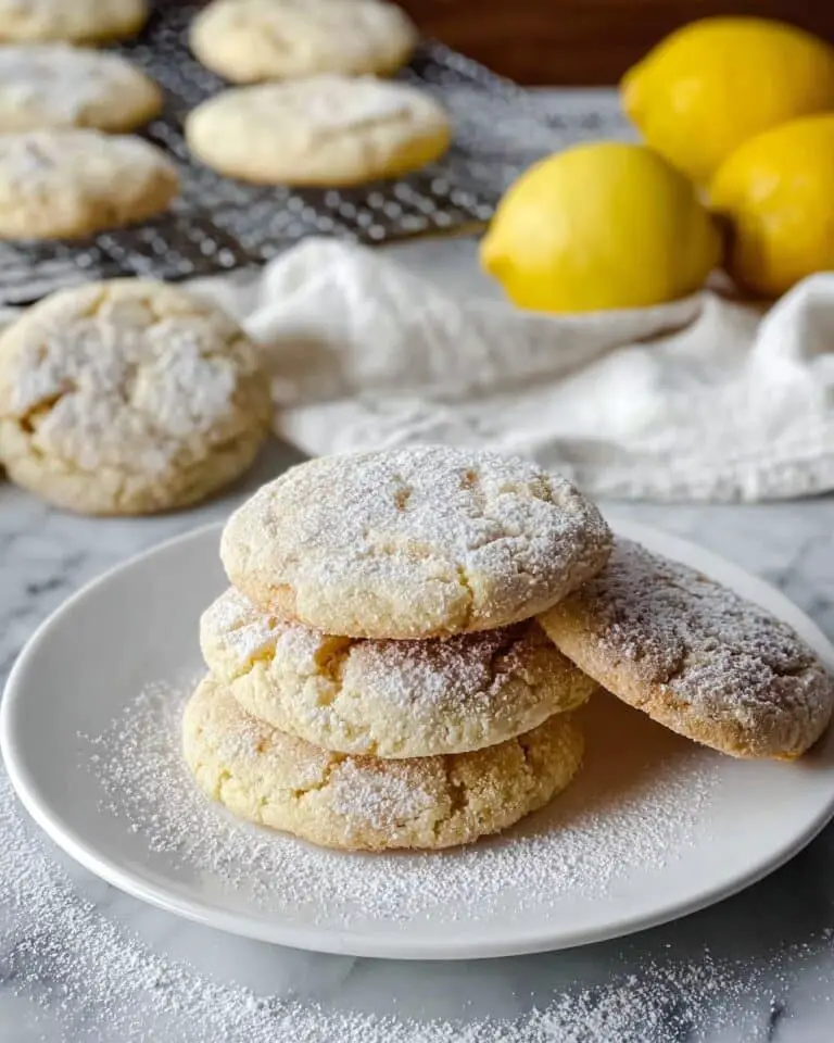 Panera Bread Lemon Drop Cookie Copycat Recipe
