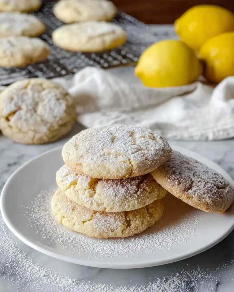 Panera Bread Lemon Drop Cookie Copycat Recipe