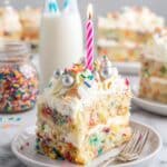 Easy Funfetti Birthday Poke Cake Recipe