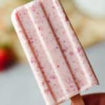 Strawberry Yogurt Popsicles Recipe