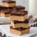 No-Bake Peanut Butter Buckeye Bars Recipe