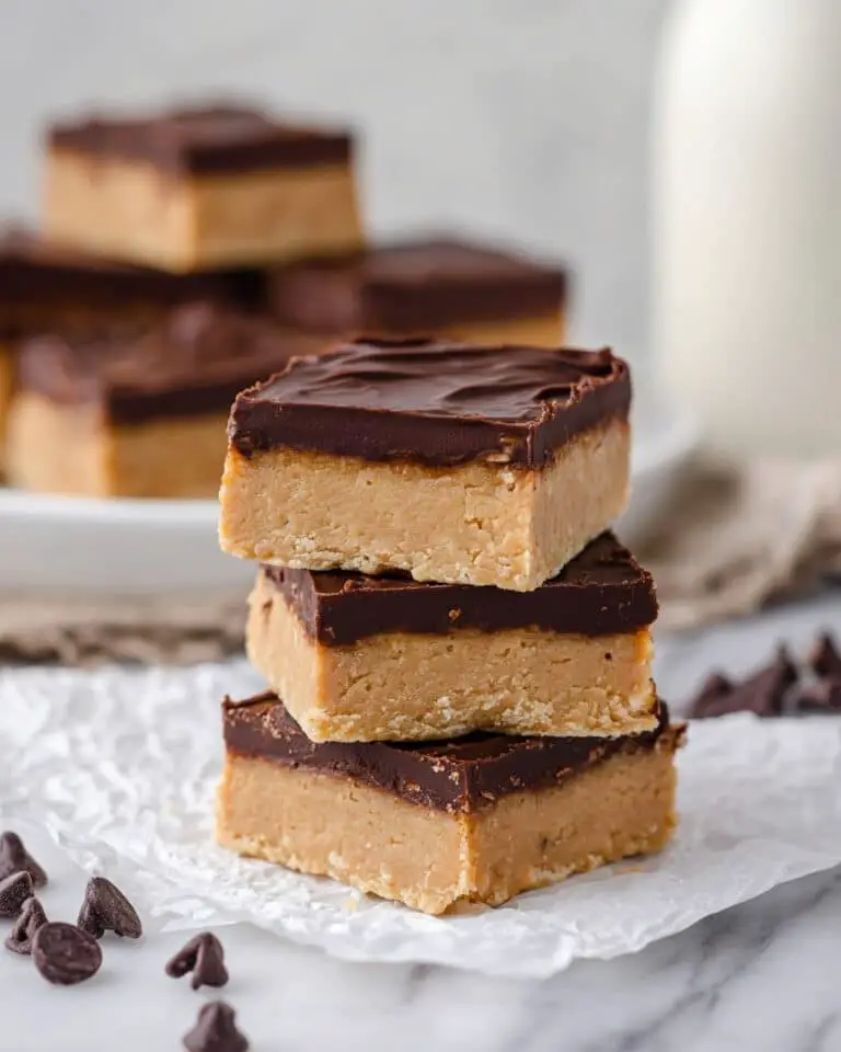 No-Bake Peanut Butter Buckeye Bars Recipe