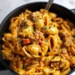Easy Slow Cooker Taco Pasta Recipe