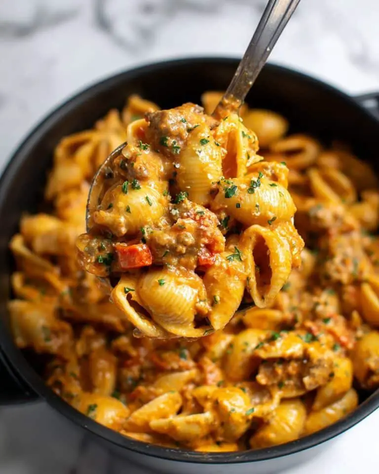 Easy Slow Cooker Taco Pasta Recipe