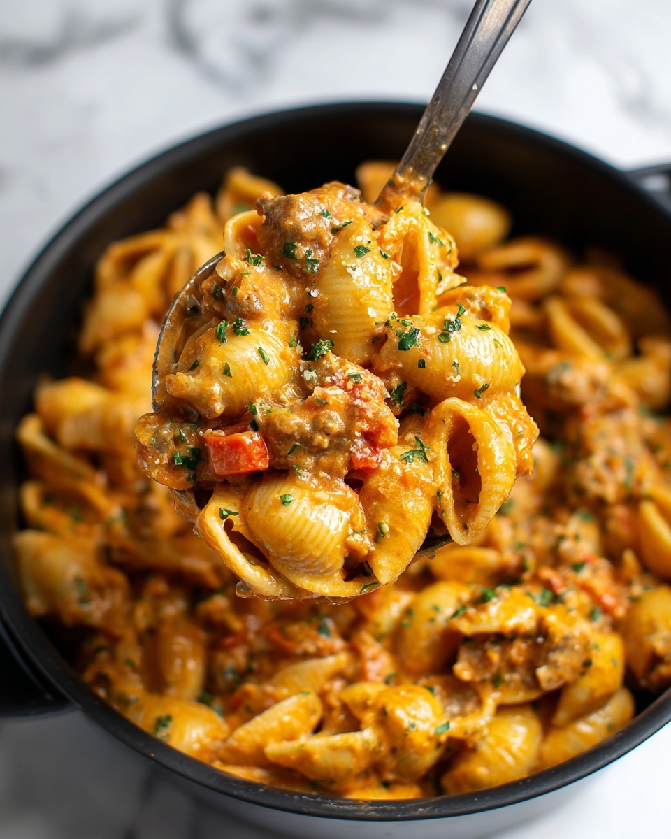 Easy Slow Cooker Taco Pasta Recipe