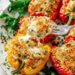 Tuscan Ricotta Stuffed Peppers Recipe