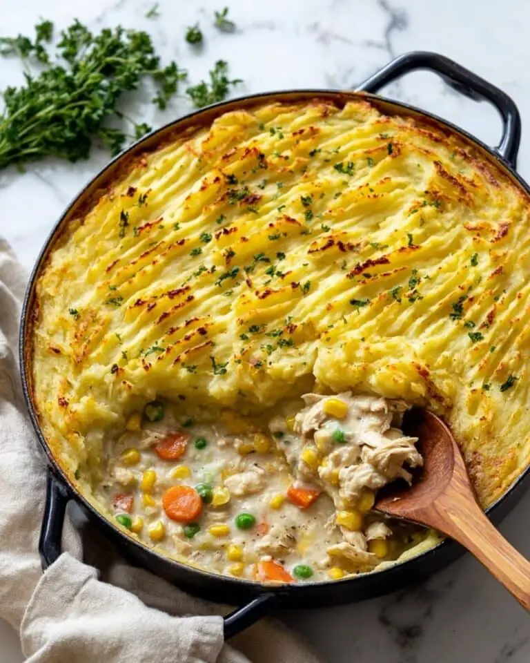 Creamy Chicken Shepherd’s Pie Recipe