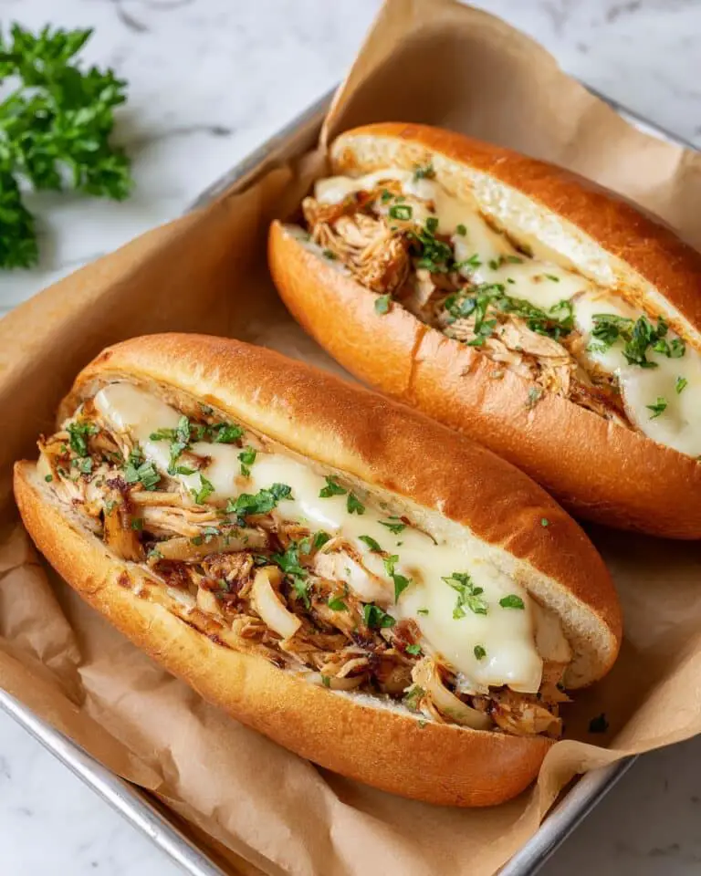 Crock Pot French Dip Chicken Sandwiches Recipe